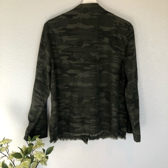 NWOT SANCTUARY ANTHROPOLOGIE ARMY JACKET CAMO SZ M - Picture 8 of 8